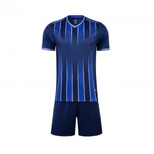 Simple Vintage Blue Soccer Jersey Set Customization Simple Vintage Blue Soccer Jersey Set Customization